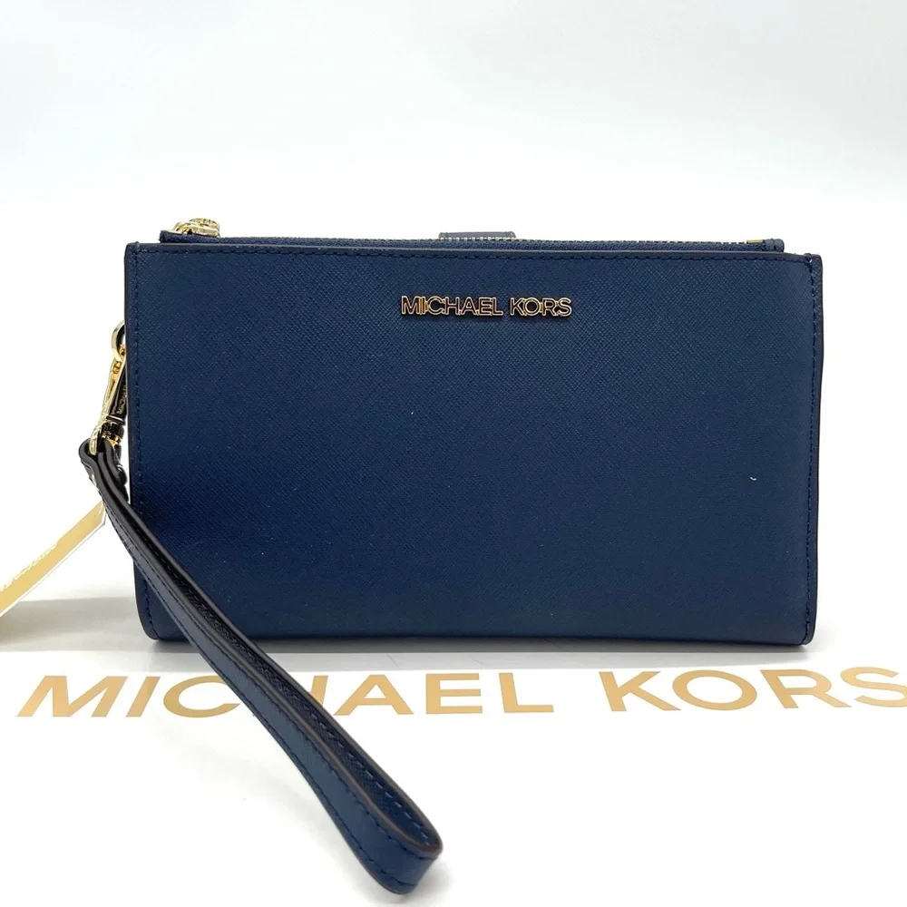 Michael Kors Large Double Zip Wallet Wristlet